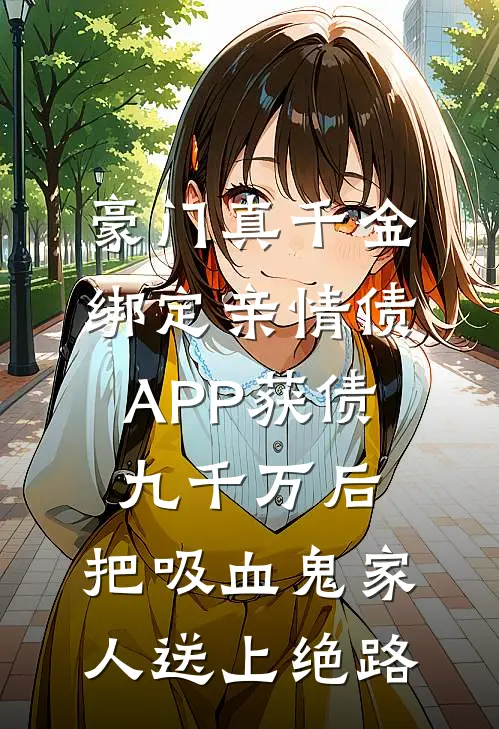 豪门真千金绑定亲情债APP获债九千万后，把吸血鬼家人送上绝路