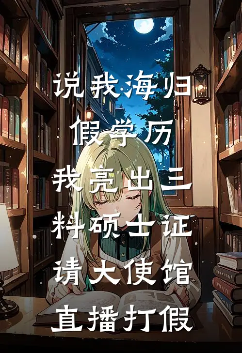 说我海归假学历，我亮出三料硕士证请大使馆直播打假