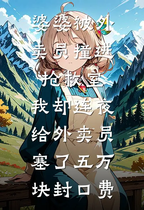 婆婆被外卖员撞进抢救室，我却连夜给外卖员塞了五万块封口费