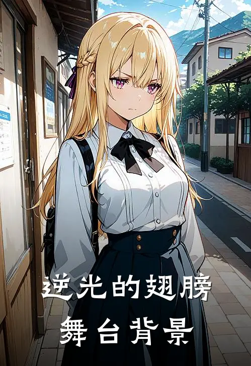 逆光的翅膀舞台背景