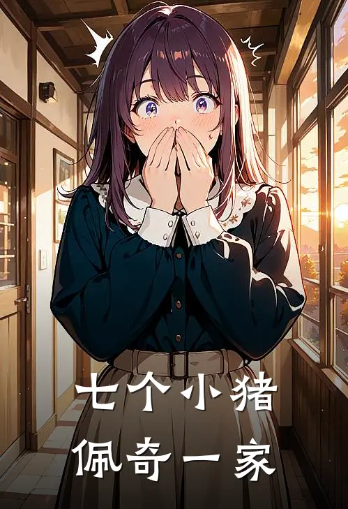 七个小猪佩奇一家